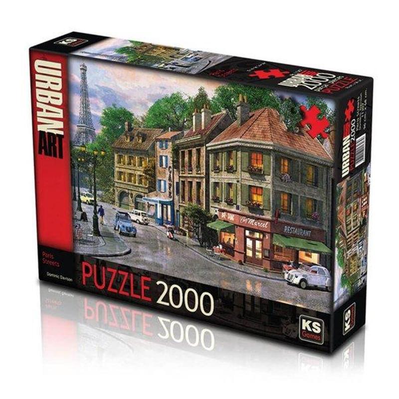 Ks Games Ks Games Paris Streets Dominic Davison 2000 Parça Puzzle 11307