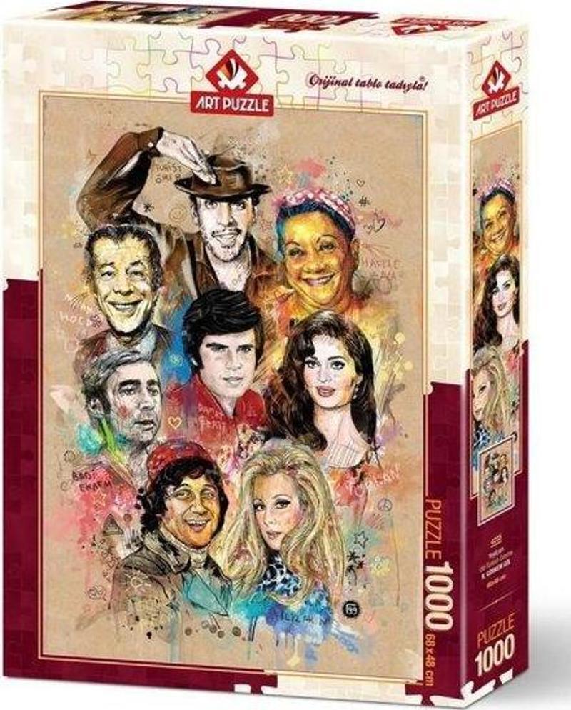 4235 Yeşilçam 1000 Parça Puzzle