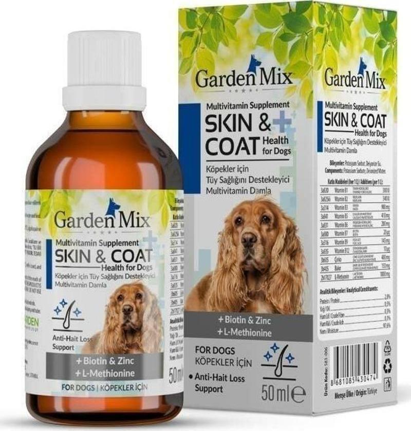 Garden Mix Köpek Tüy Sağlığı Damlası 50 Ml