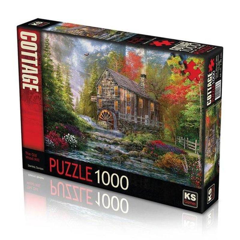 Ks Games Ks Games The Old Wood Mill Dominic Davison 1000 Parça Puzzle 11356