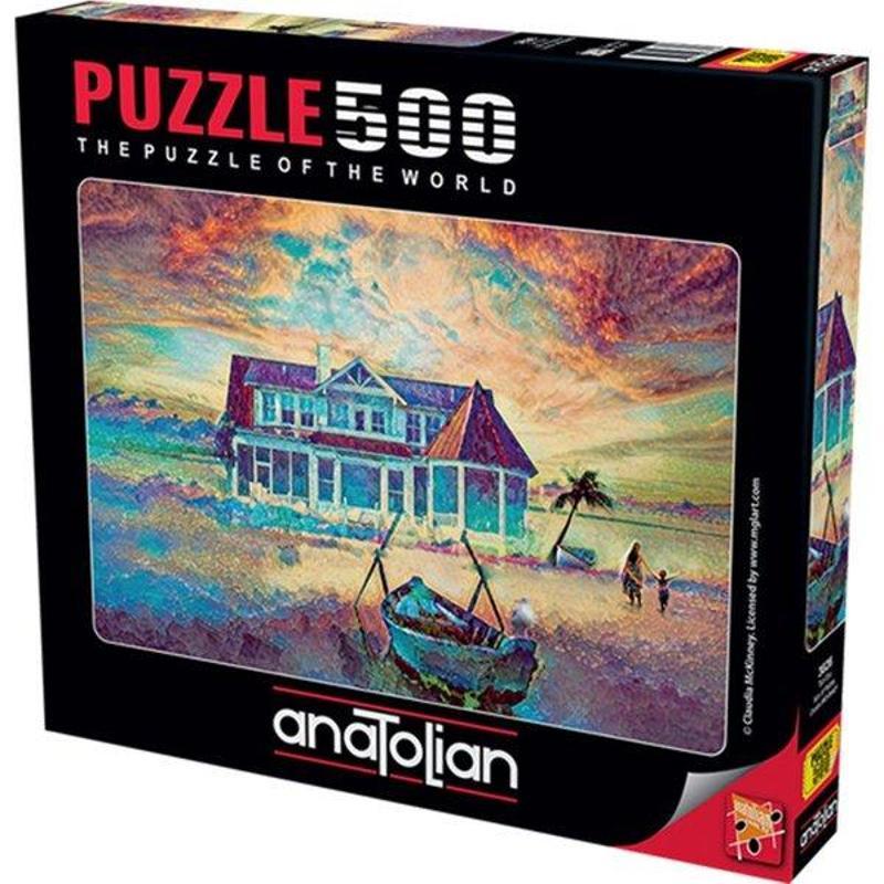 Anatolian Anatolian Puzzle Tatil Evi 500 Parça Puzzle 3626