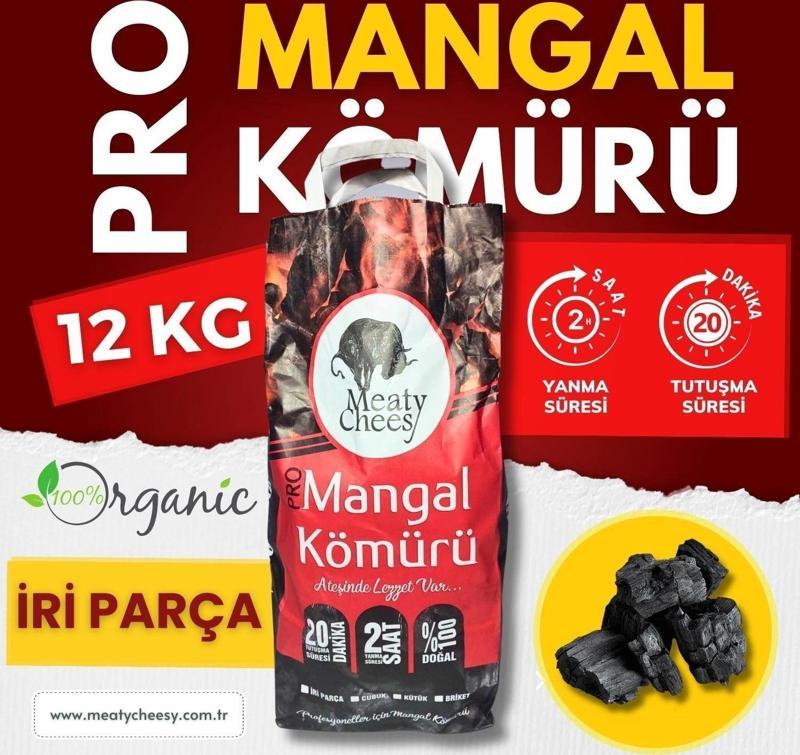 Prime Bio Karbon Mangal & Barbekü Kömürü (İri Parça) - 12 kg