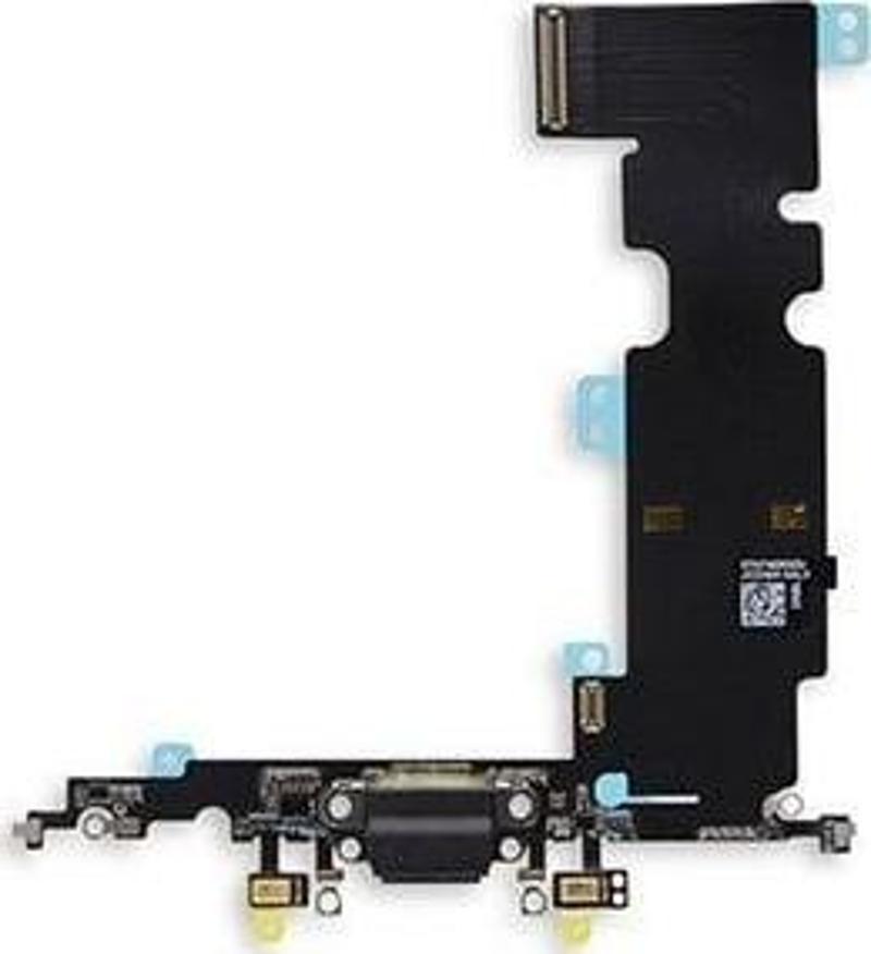İphone 7 Şarj Soketi Kulaklık Mikrofon Film Bordu Gri
