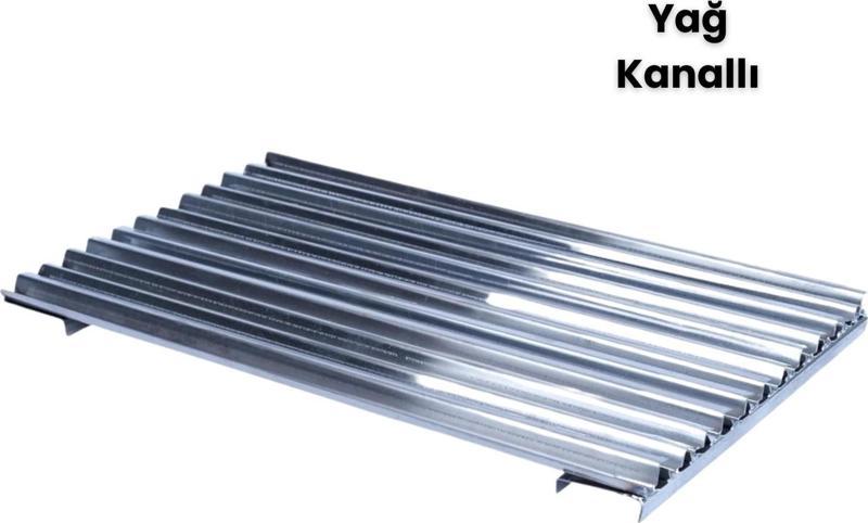 Yağ Kanallı Barbekü Mangal Izgara