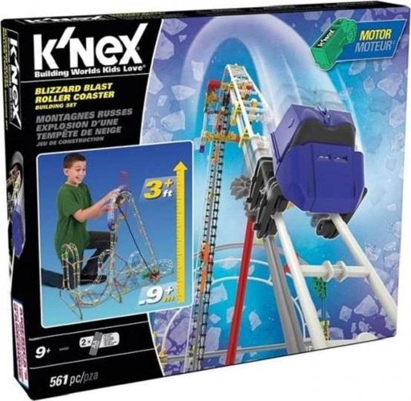 k’nex Blizzard BlastRol.Coas.Motorlu Set