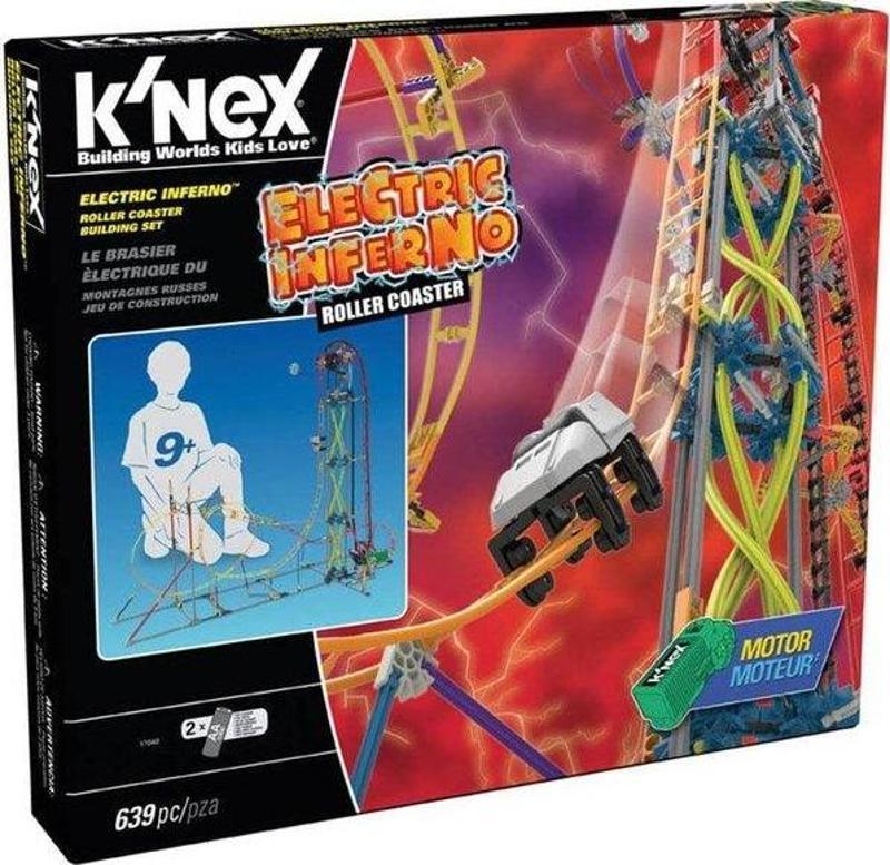 k’nex Electric Inferno Roller Coaster Seti (Motorlu) Thrill Rides