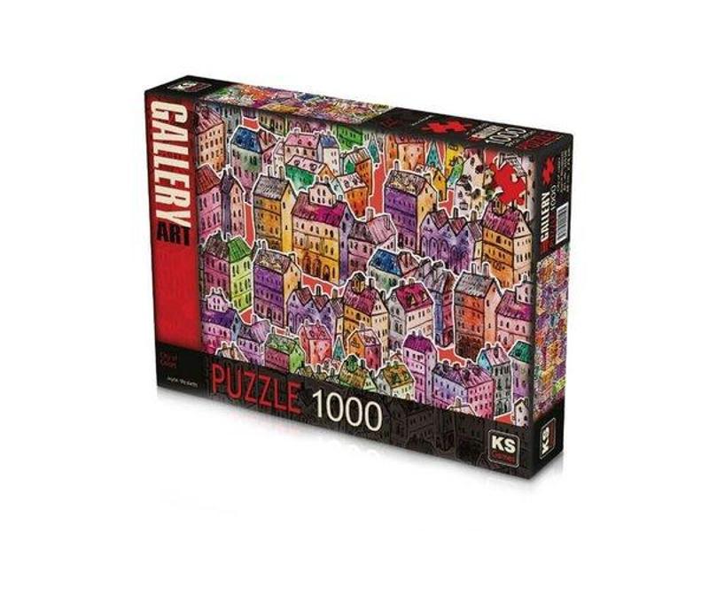 Ks Games Ks Games City Of Colors 1000 Parça Puzzle