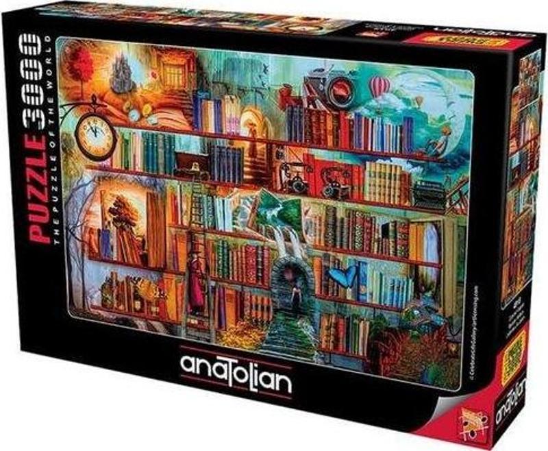 4918 Gizemli Kitaplık 3000 Parça Puzzle