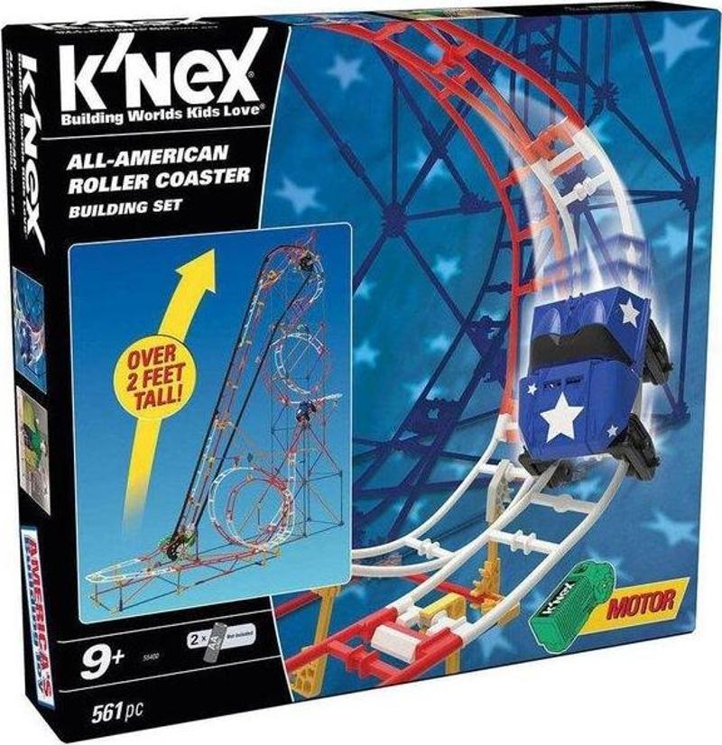 k’nex All Star Adventure Roller Coaster Seti (Motorlu)Thrill Ride