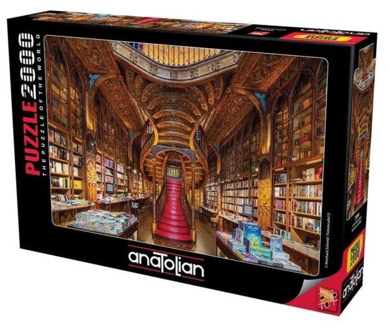 Anatolian Anatolian 3956 Lello Bookshop 2000 Parça Puzzle