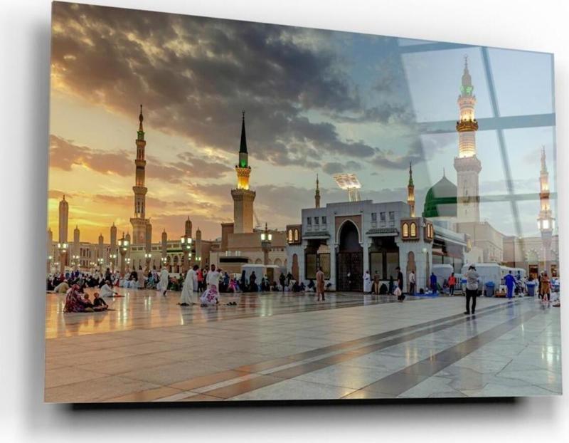 Medine Cam Tablo | Hediyelik, Dekoratif, Ofis, Mutfak