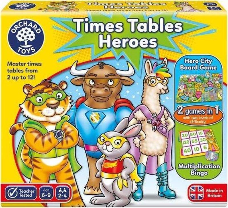 Times Tables Heroes Eğitici Kutu Oyunu