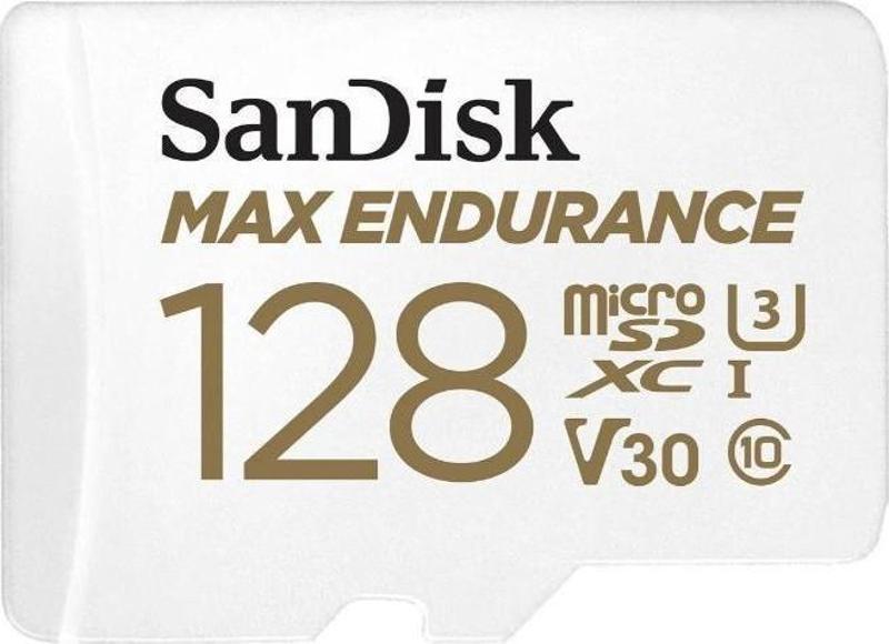 Max Endurance 128GB SDSQQVR-128G-GN6IA Micro SDXC 100/40MB/s C10 V30 Hafıza Kartı