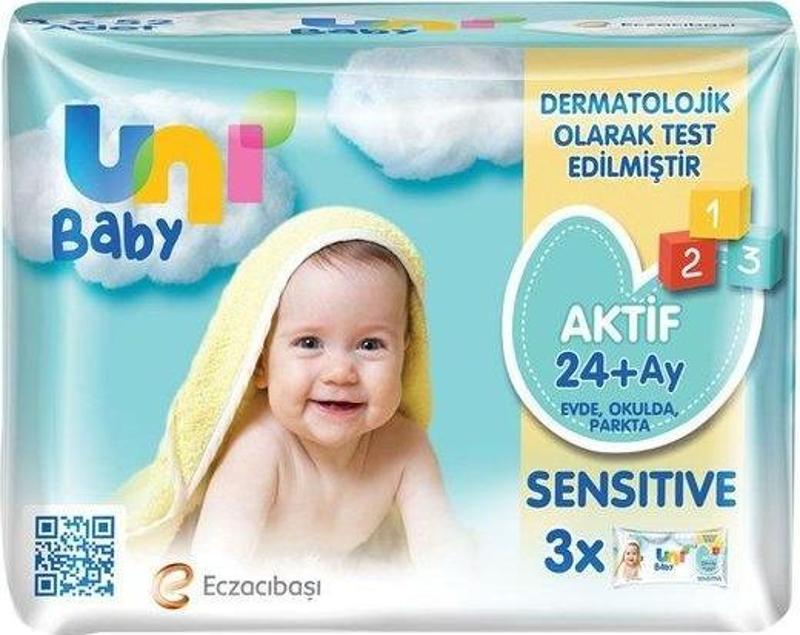 Aktif Sensitive 3x52 Islak Mendil