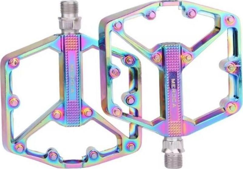 Rainbow Alüminyum Platformlu Rulmanlı Bisiklet Pedalı