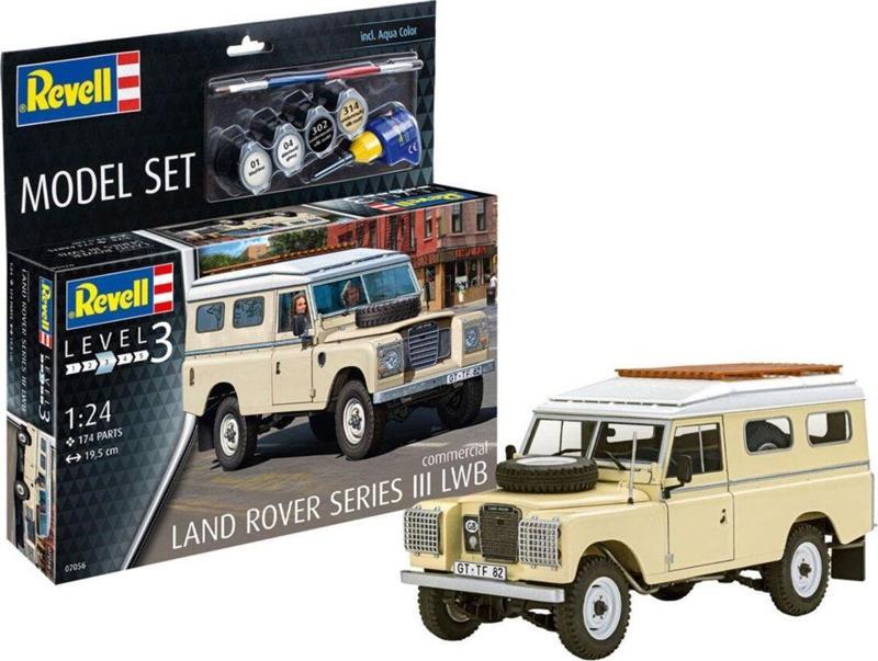 Maket Model Set Araba Land Rover Series Iıı Lwb 67056