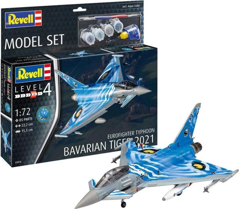 Model Set Eurofighter Typhoon Bavarian Tiger 2021 Vbu63818