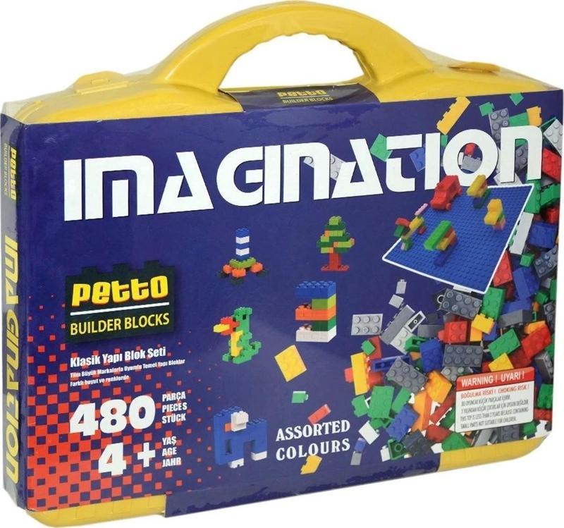 PBB360-1 Çantalı Petto Blok Seti 360 Parça-Gepettoys