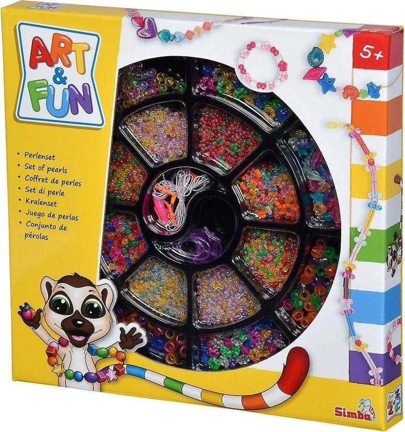 106374137 Art Fun Beadset Takı Tasarım Seti -Simba