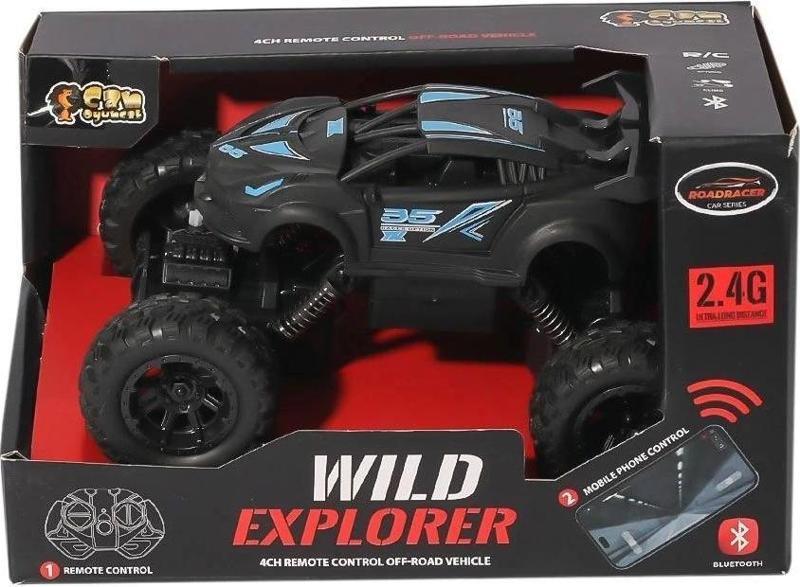 CR1952 Kumandalı Şarjlı Wild Explorer Off Road Jeep -Can Oyuncak