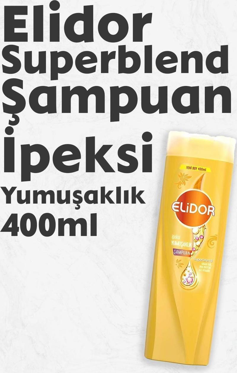 Superblend Şampuan İpeksi Yumuşaklık 400 ml