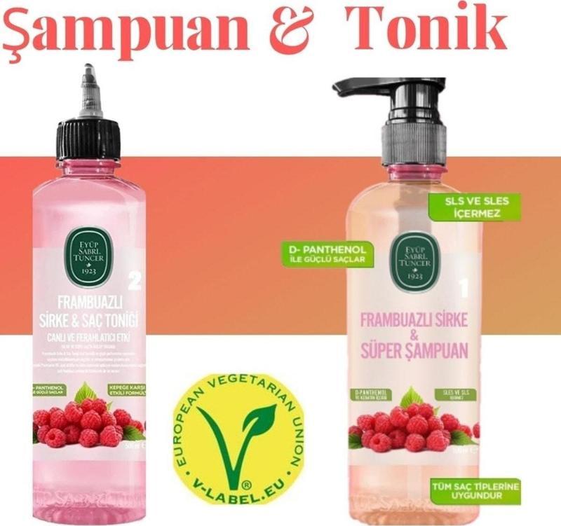 Frambuazlı Sirke Ve Şampuan (ikili ürün)