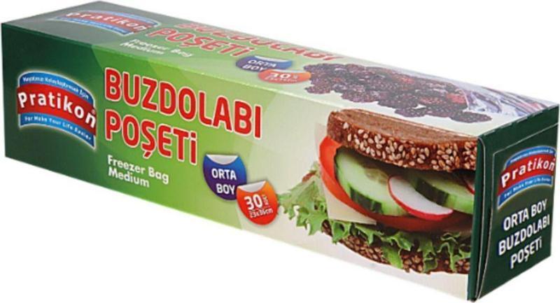 Buzdolabı Poşeti Orta Boy 20 Adetli