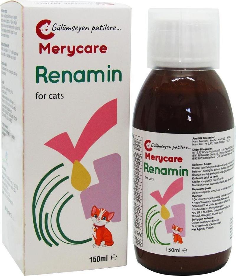 Kediler İçin Renamin 150ml