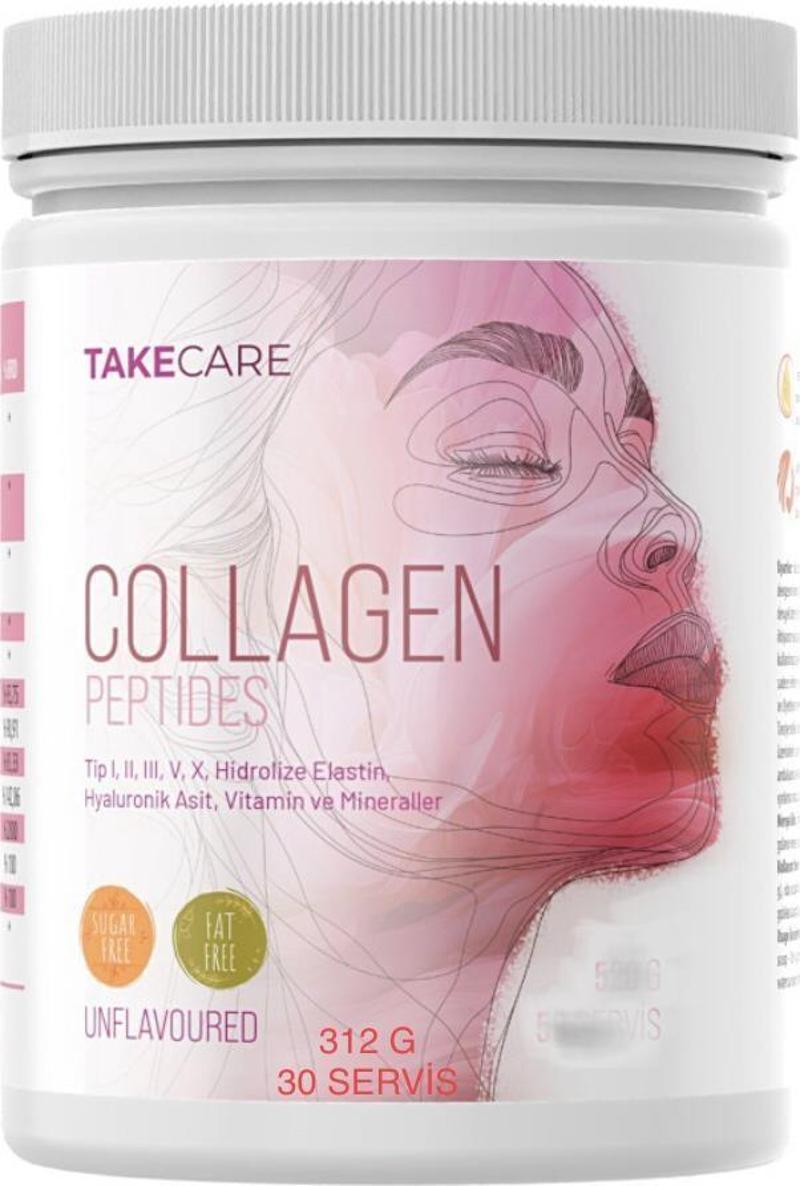 Collagen Peptides Tip I, II, III, V, X, Hidrolize Elastin, Hyaluronik Asit, Vitamin ve Mineraller