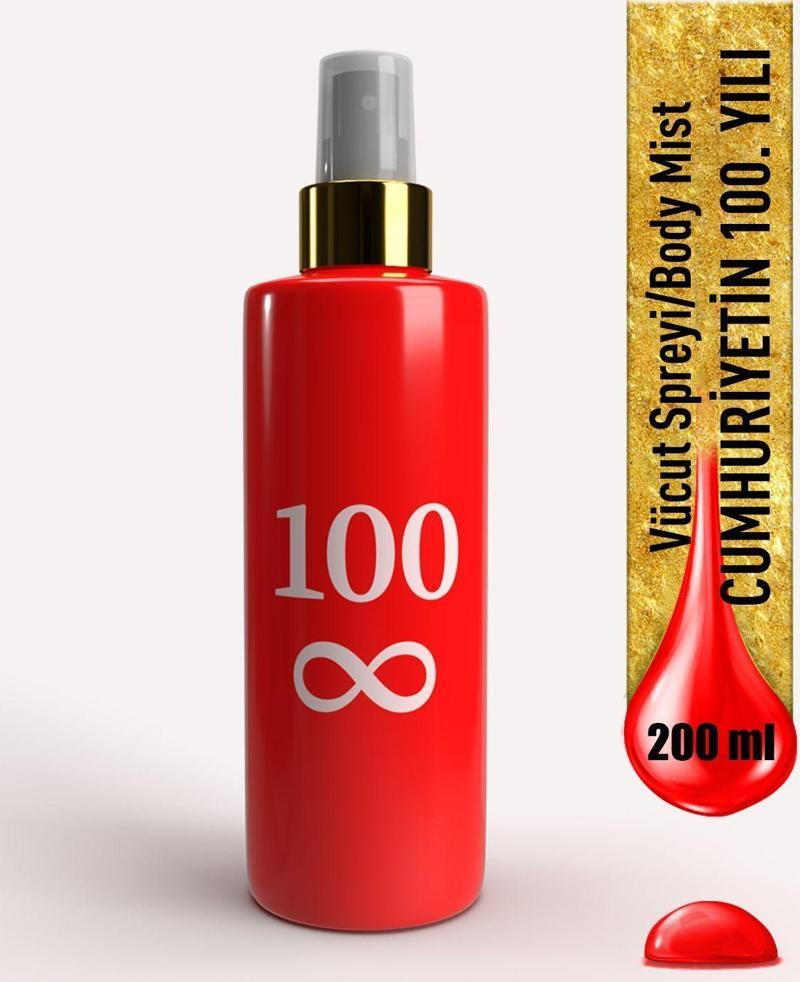 Cumhuriyetin 100. Yılına Özel Body Mist - 200 ML