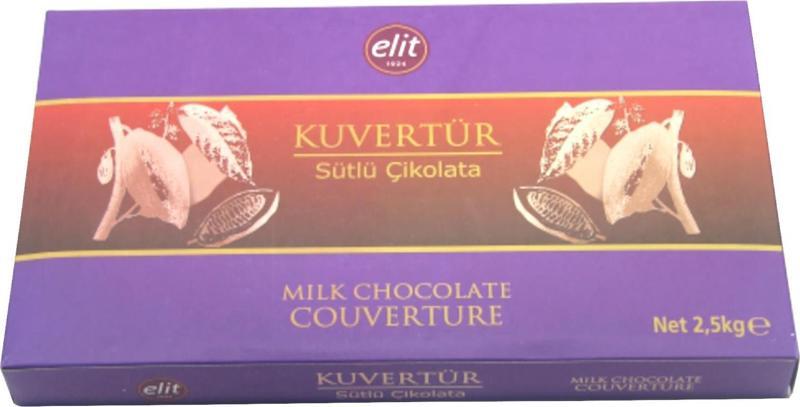 Sütlü Kuvertür 2,5 Kg Mor Seri