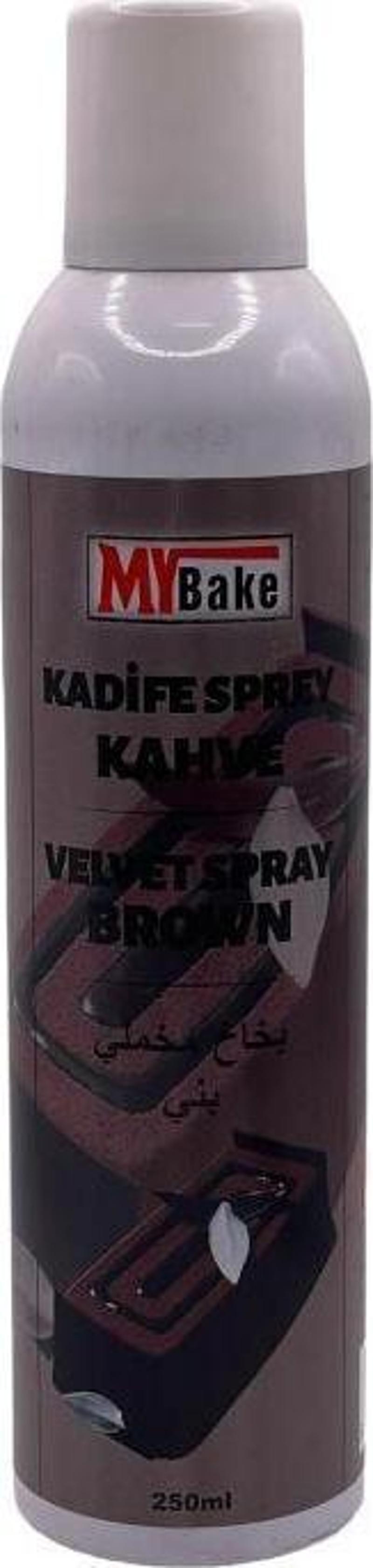 KAHVE KADİFE GIDA BOYASI SPREY 250 ML