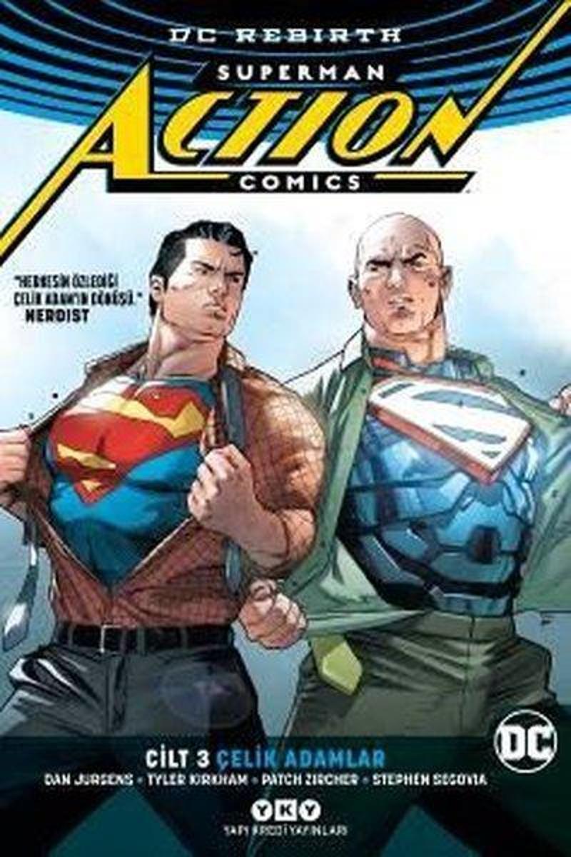 Yapı Kredi Yayınları Superman Action Comics Cilt 3-Çelik Adamlar - Dan Jurgens