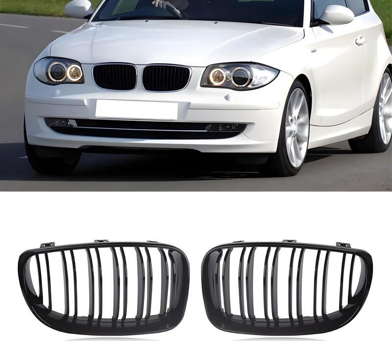 Bmw 1 Serisi E81/E87 Ön Panjur Böbrek Mat Siyah M1 Model 2008-2012