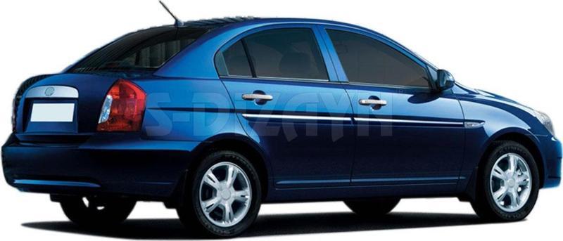 Hyundai Accent Era Krom Kapı Kolu 4 Kapı 2005-2011 (Çift Delikli)