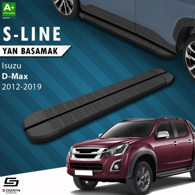 Isuzu D-Max 2 S-Line Siyah Yan Basamak 203 Cm 2012-2019