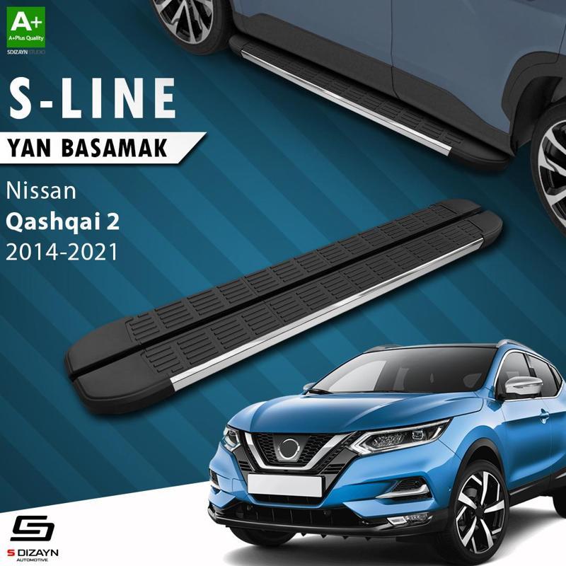 Nissan Qashqai 2 S-Line Krom Yan Basamak 173 Cm 2014-2021