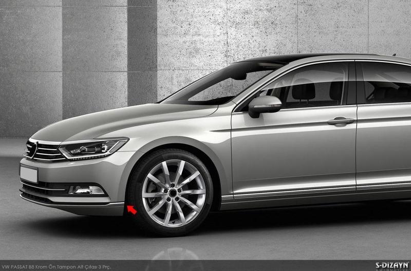 VW Passat B8 Krom Aksesuar Seti Full A+Kalite