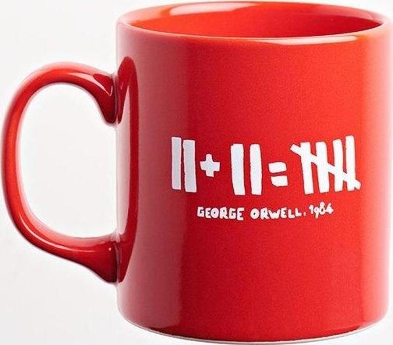 George Orwell 1984 Kupa Kırmızı