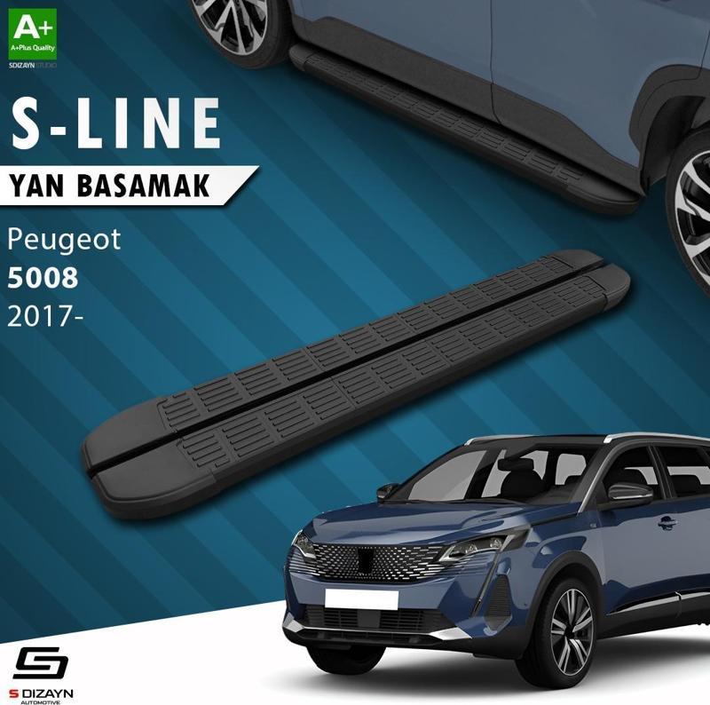 Peugeot 5008 2 S-Line Siyah Yan Basamak 203 Cm 2017 Üzeri