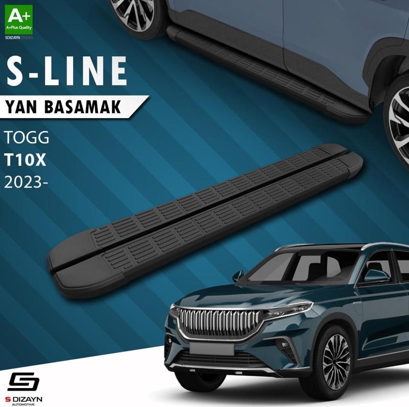 TOGG T10X S-Line Siyah Yan Basamak 203 Cm 2023 Üzeri