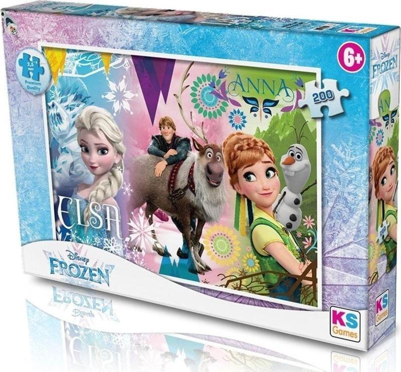 Ks Puzzle 200 Parça Frozen