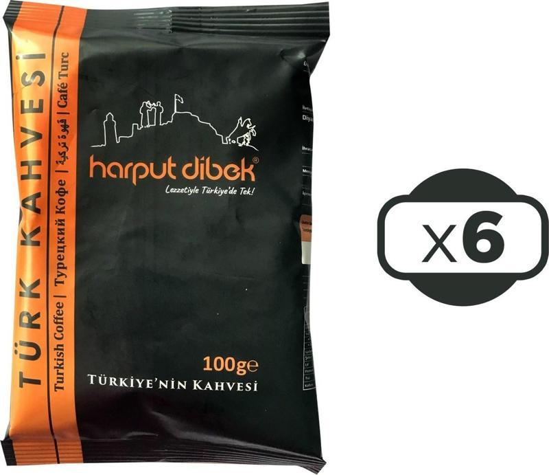 Harput Dibek Türk Kahvesi 100 gr x 6 Adet