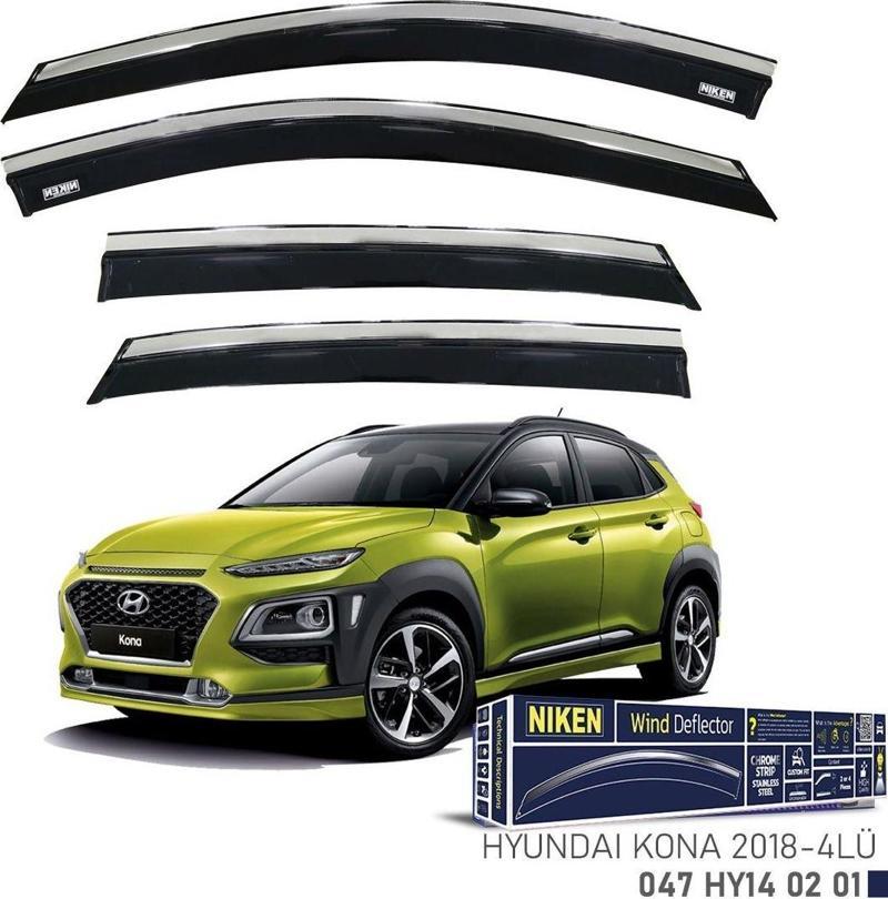 Hyundai Kona Kromlu Cam Rüzgarlığı 2018 Üzeri