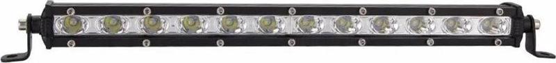 Beyaz Led Off Road Slim Sis Farı Çalışma Lambası 12 Led 10-30V 18W 34cm