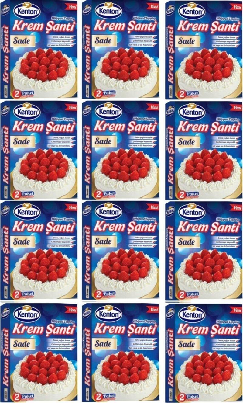 Krem Şanti Sade 150 Gr x 12 Adet