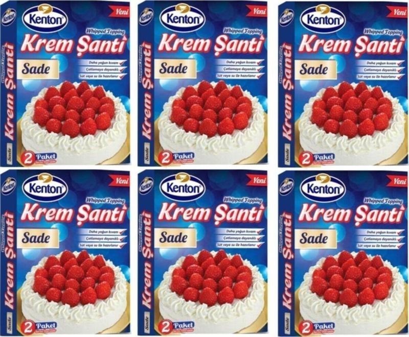 Krem Şanti Sade 150 Gr X 6 Adet