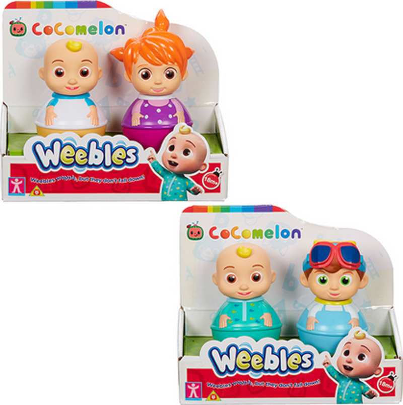 Cocomelon WEC02000 Weebles 2'li Figür Paket