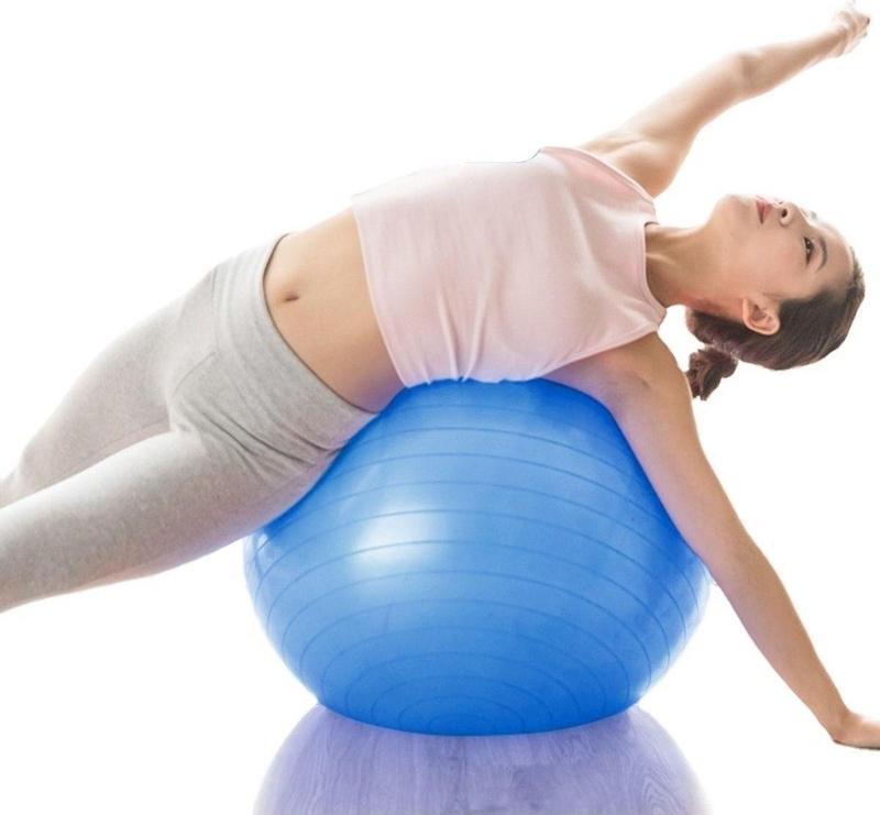 Pilates Topu 65 Cm Pompalı