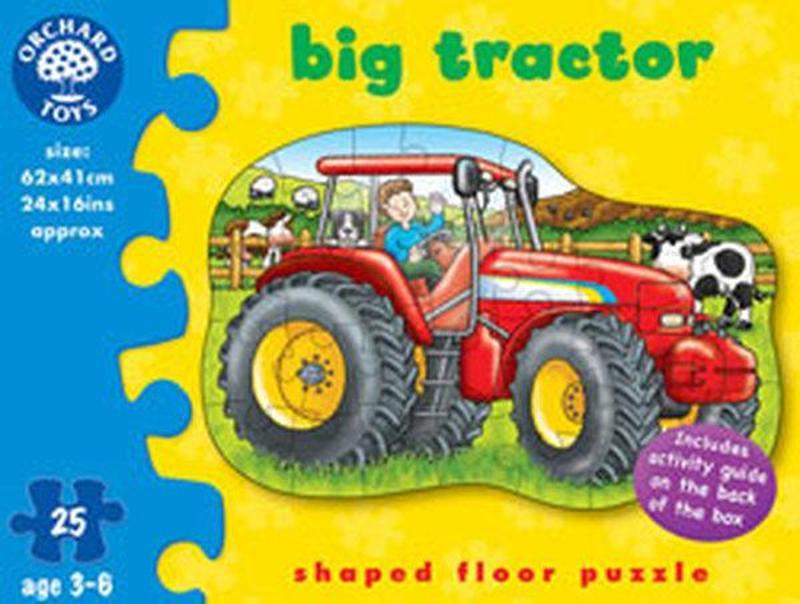 Orchard Orchard Big Tractor Çoçuk Puzzle